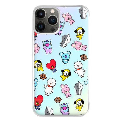 BT21 Collage - K Pop Phone Case for iPhone 11 Pro Max