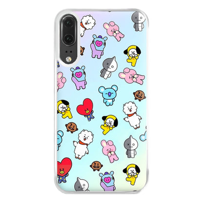 BT21 Collage - K Pop Phone Case for Huawei P20