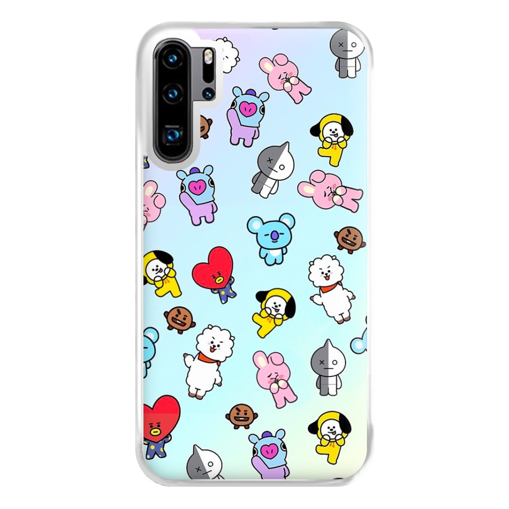 BT21 Collage - K Pop Phone Case for Huawei P30 Pro