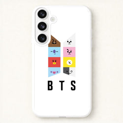 BT21 K-Pop Band Logo Phone Case for Galaxy S26 Plus
