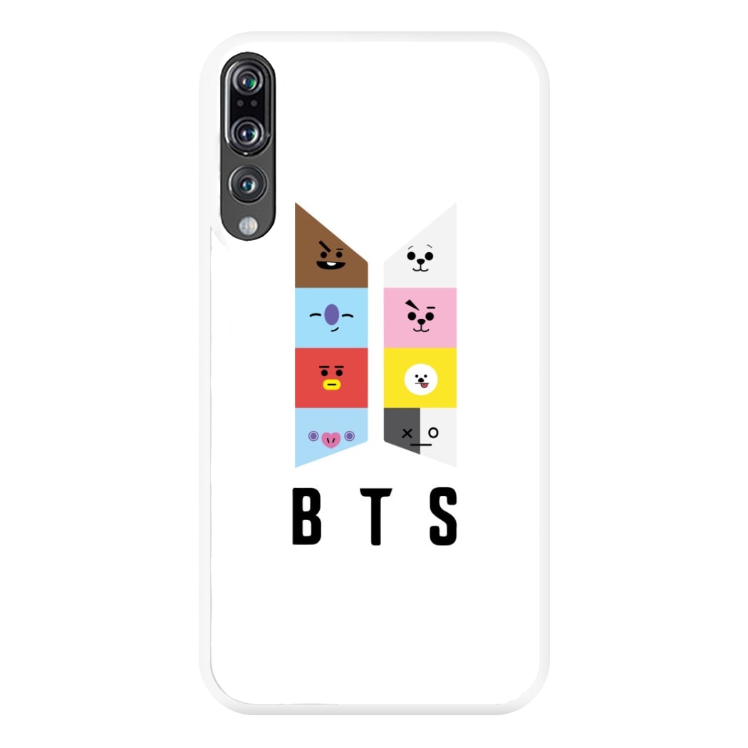 BT21 K-Pop Band Logo Phone Case for Huawei P20 Pro