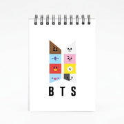 BT21 K-Pop Band Logo Notebook 4