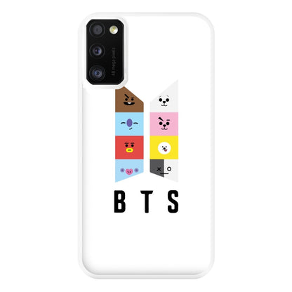 BT21 K-Pop Band Logo Phone Case for Galaxy A41