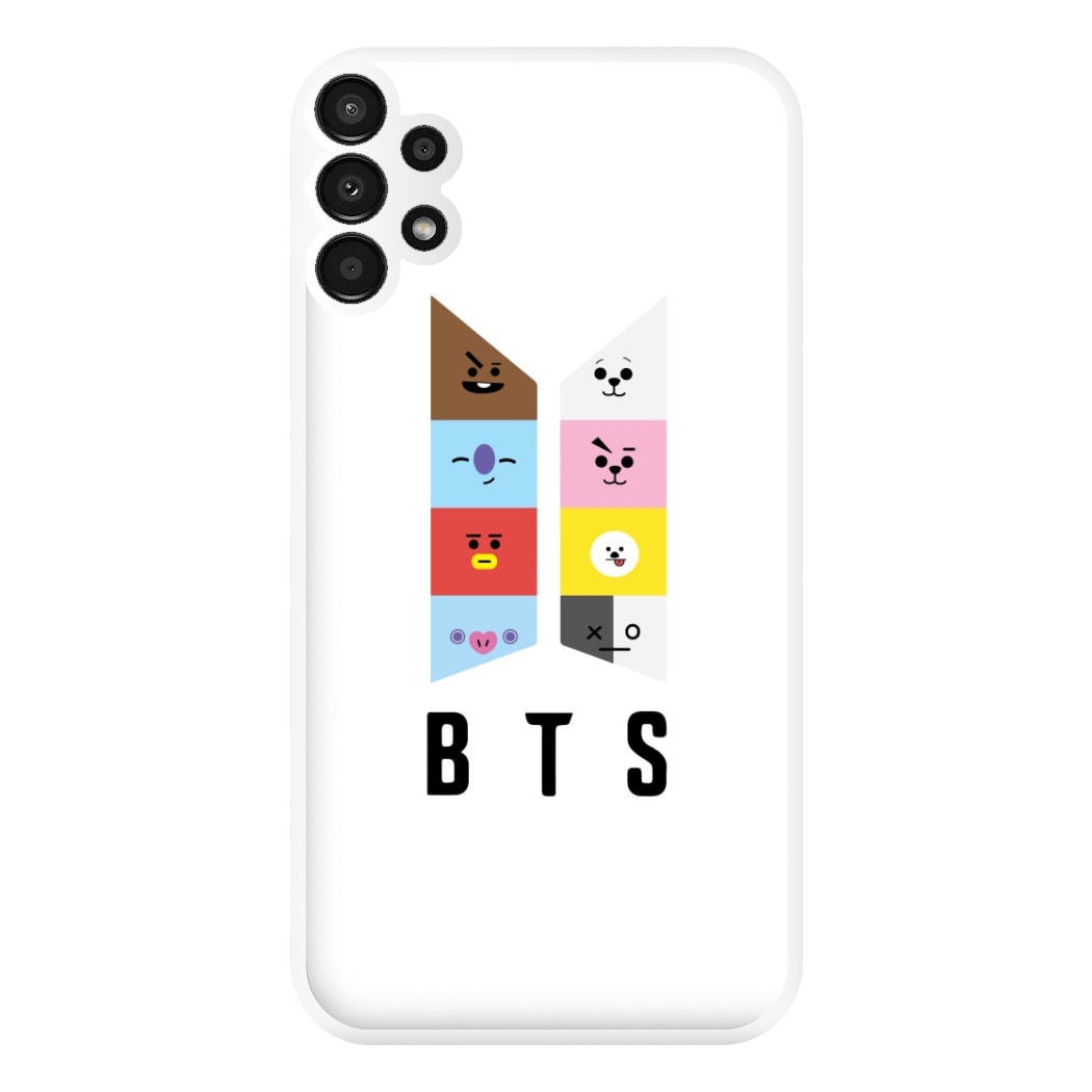 BT21 K-Pop Band Logo Phone Case for Galaxy A13