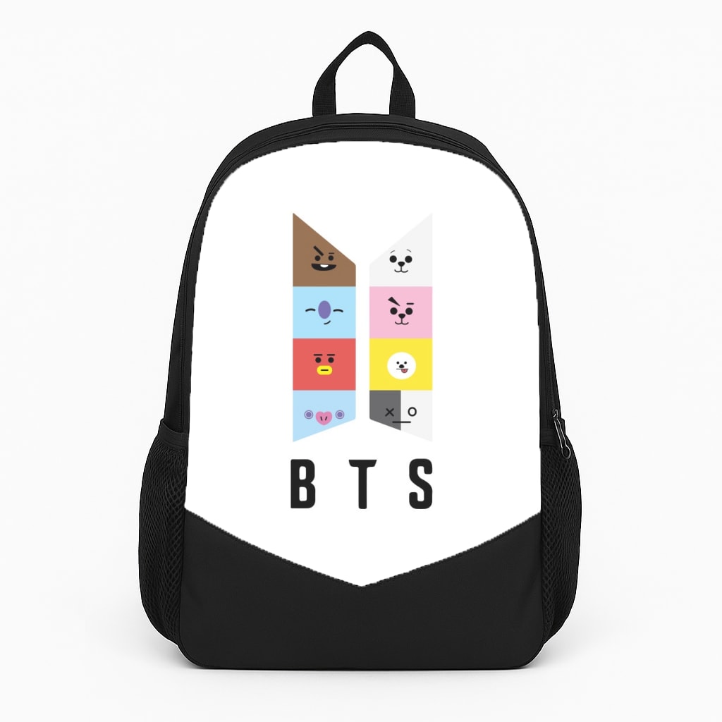 BT21 K-Pop Band Logo Backpack
