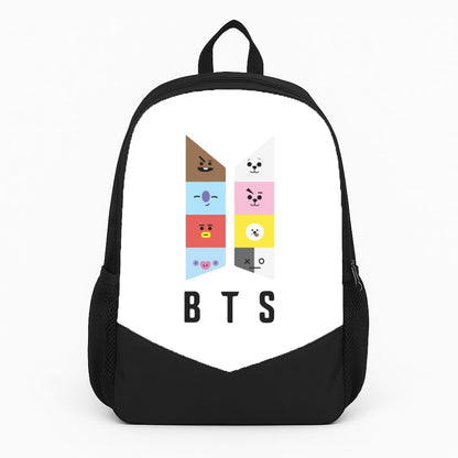 BT21 K-Pop Band Logo Backpack