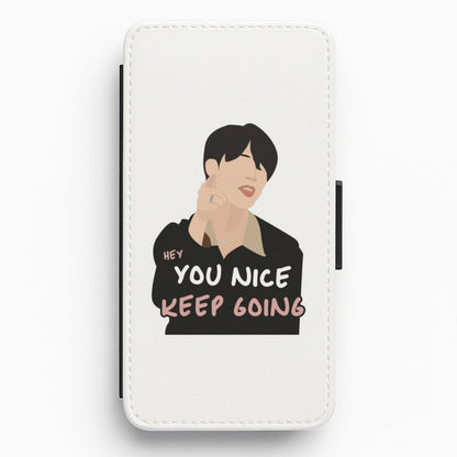 You Nice Keep Going - K Pop Flip / Wallet Phone Case