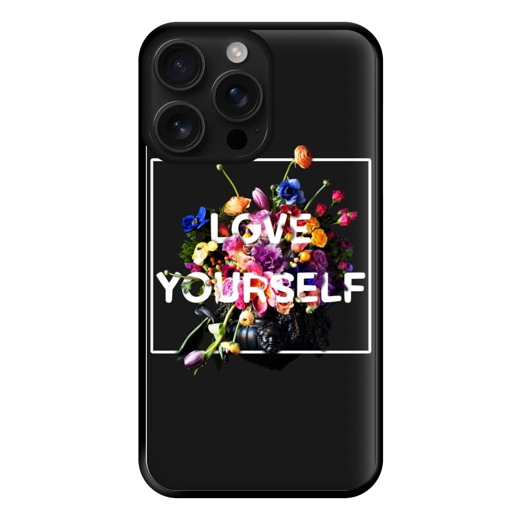 Floral Love Yourself - K Pop Phone Case