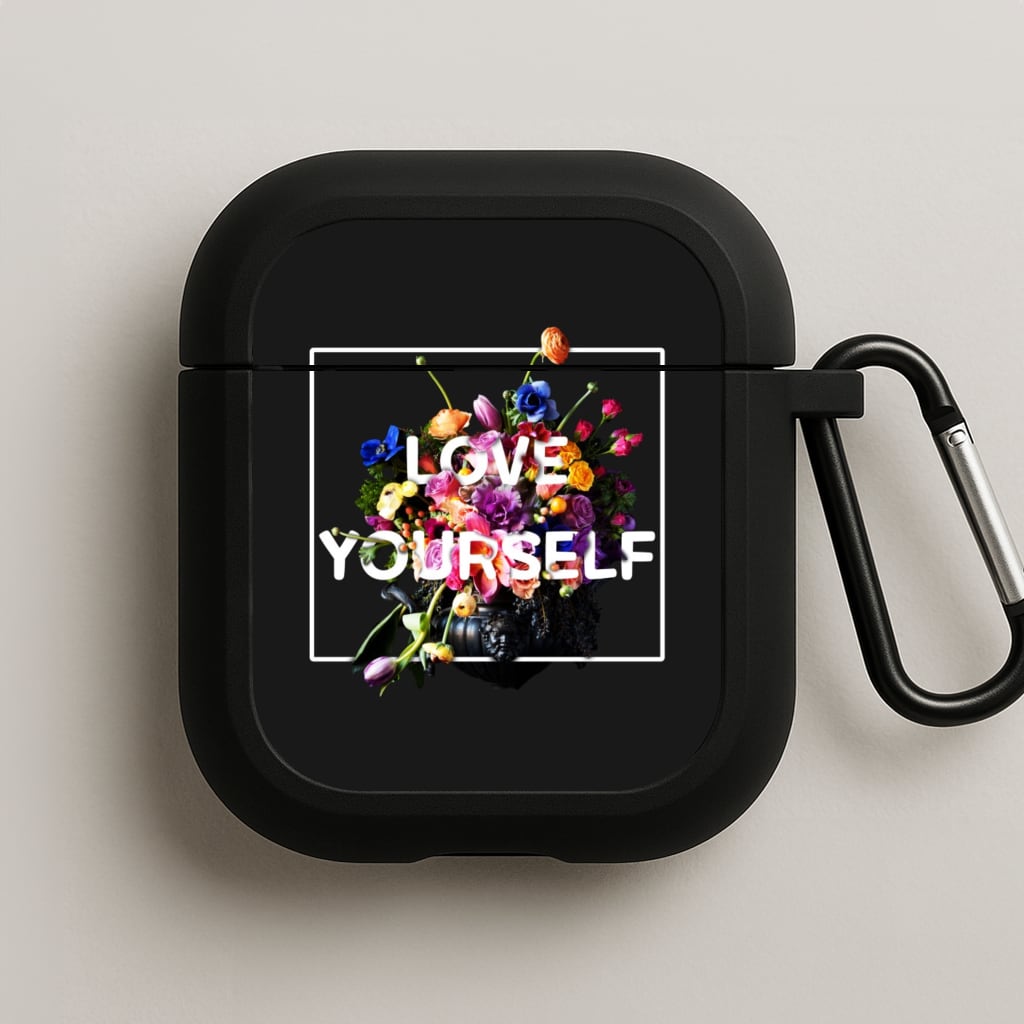 Floral Love Yourself - K Pop AirPods Case