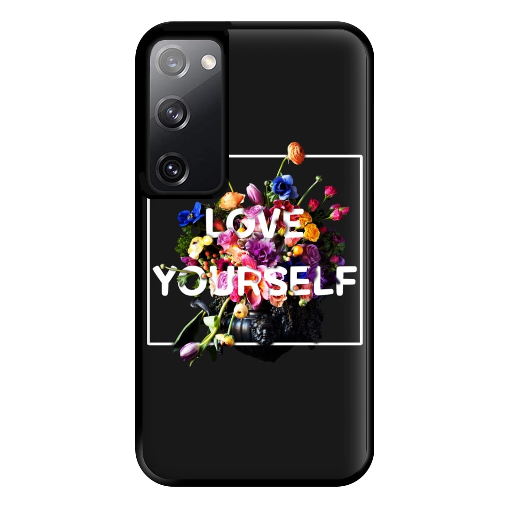 Floral Love Yourself - K Pop Phone Case for Galaxy S20