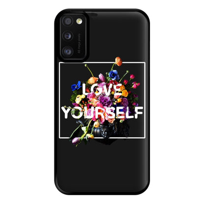 Floral Love Yourself - K Pop Phone Case for Galaxy A41