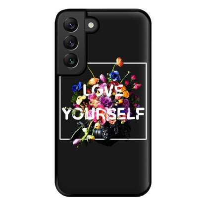 Floral Love Yourself - K Pop Phone Case for Galaxy S22 Plus