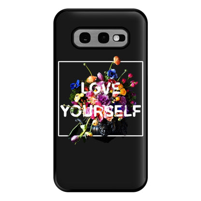 Floral Love Yourself - K Pop Phone Case for Galaxy S10e