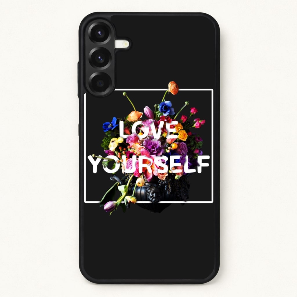Floral Love Yourself - K Pop Phone Case for Galaxy A17