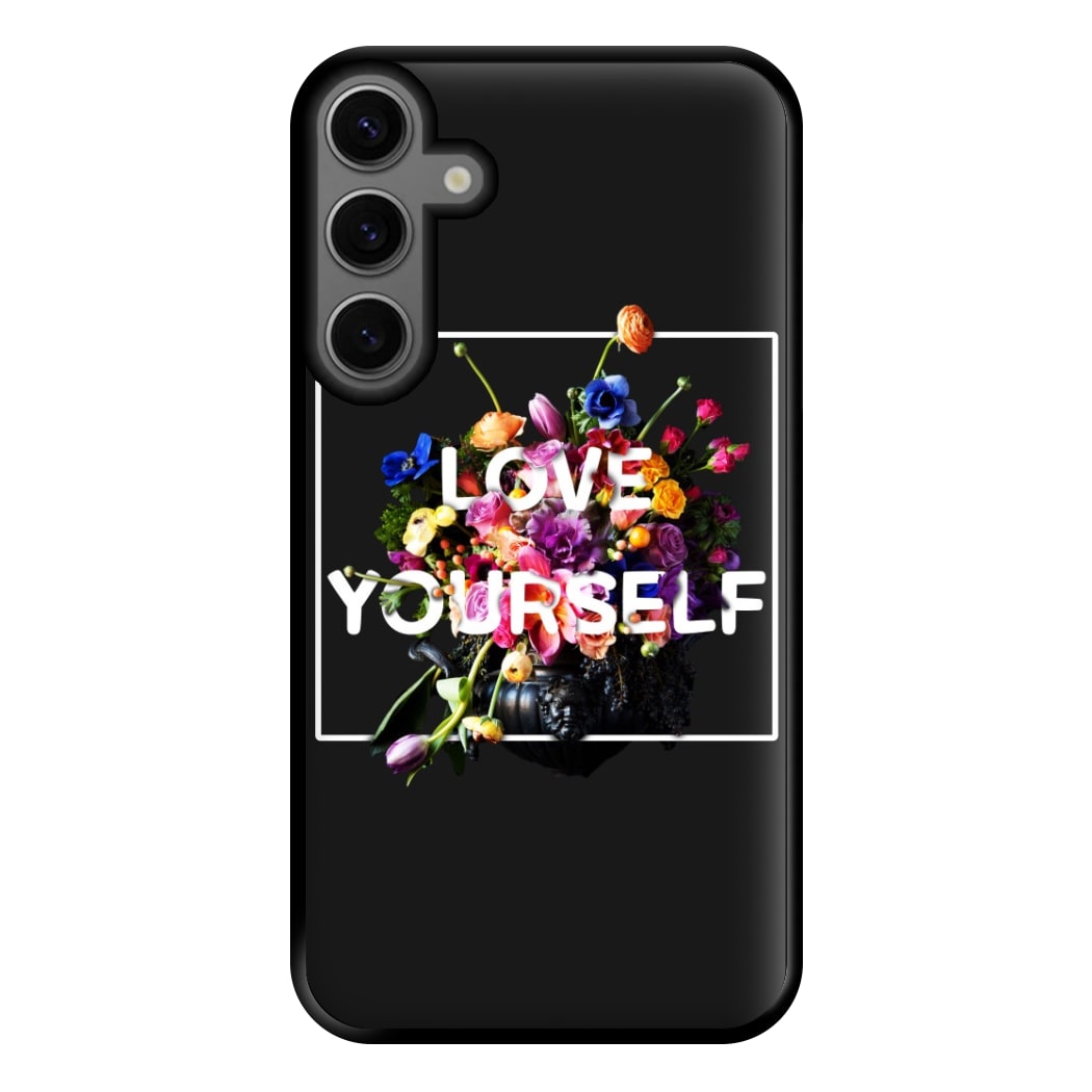 Floral Love Yourself - K Pop Phone Case for Galaxy S23FE