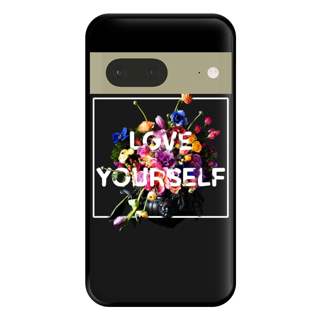 Floral Love Yourself - K Pop Phone Case for Google Pixel 7a