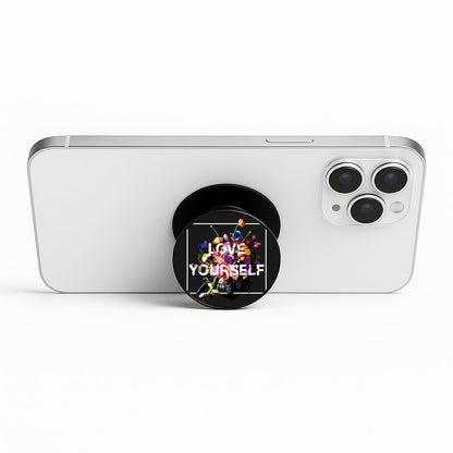 Floral Love Yourself - K Pop Phone Stand