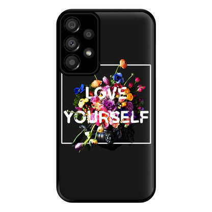 Floral Love Yourself - K Pop Phone Case for Galaxy A33