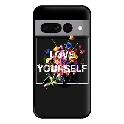 Floral Love Yourself - K Pop Phone Case for Google Pixel 7 Pro