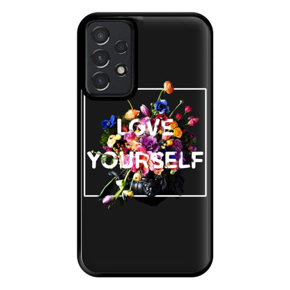 Floral Love Yourself - K Pop Phone Case for Galaxy A52 / A52s