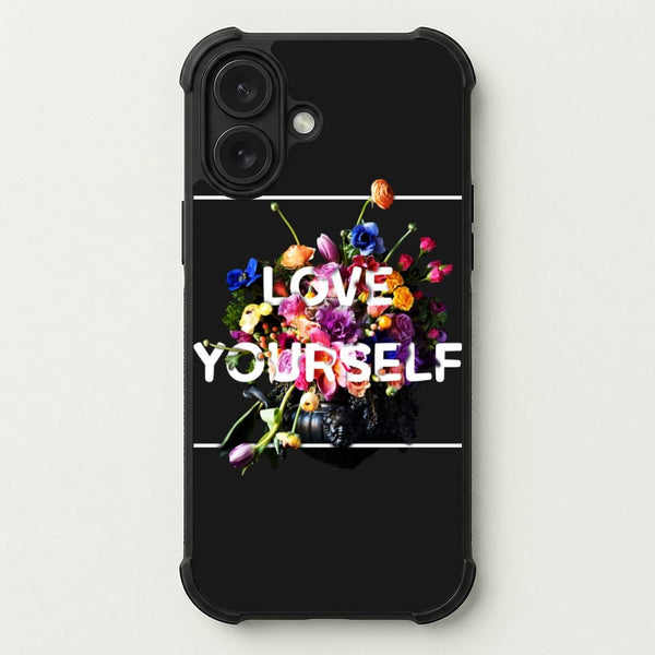 Floral Love Yourself - K Pop Phone Case — Bumper case