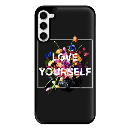 Floral Love Yourself - K Pop Phone Case for Galaxy S23 Plus