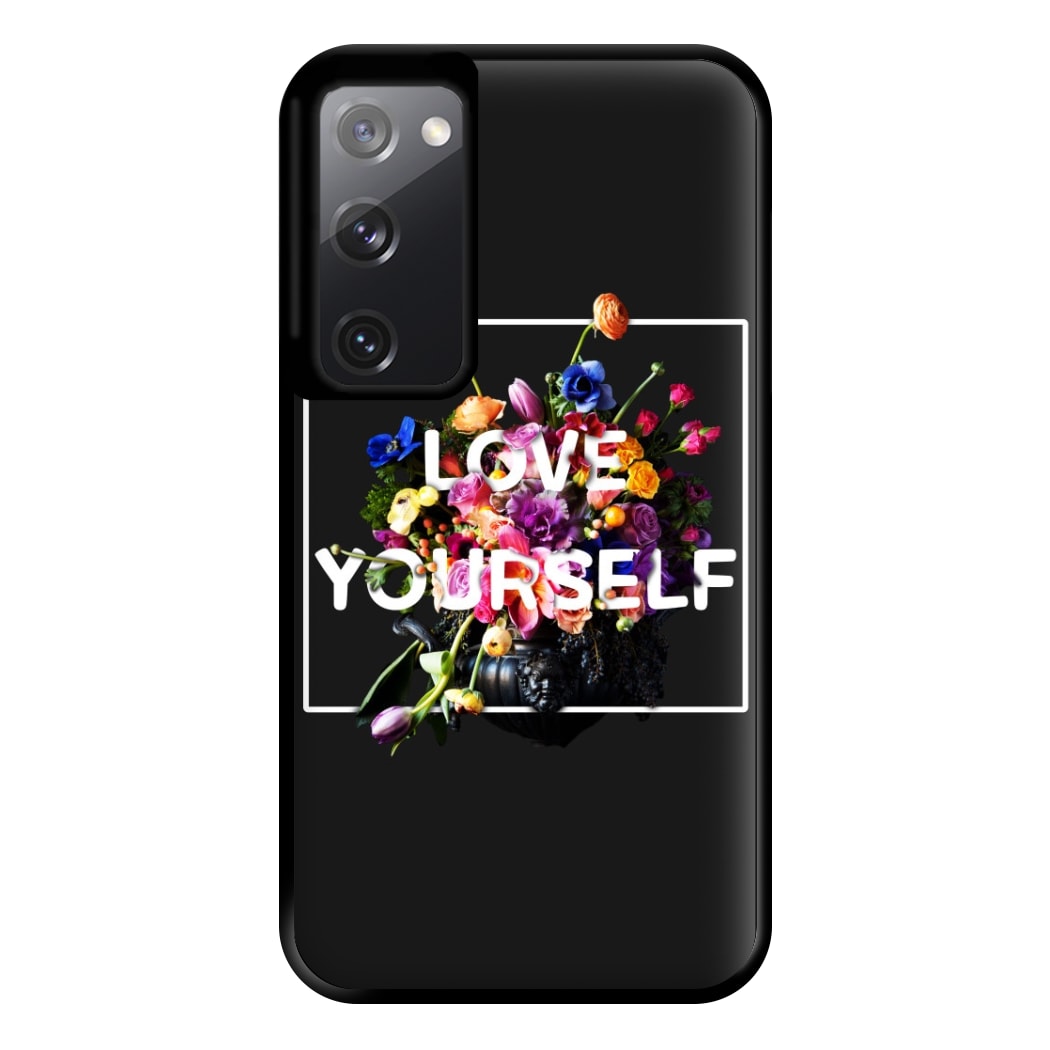 Floral Love Yourself - K Pop Phone Case for Galaxy S20FE