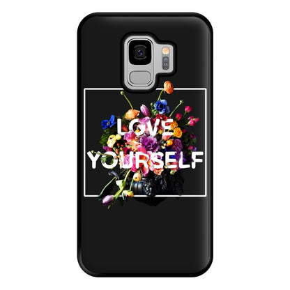 Floral Love Yourself - K Pop Phone Case for Galaxy S9 Plus