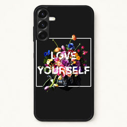 Floral Love Yourself - K Pop Phone Case for Galaxy A37