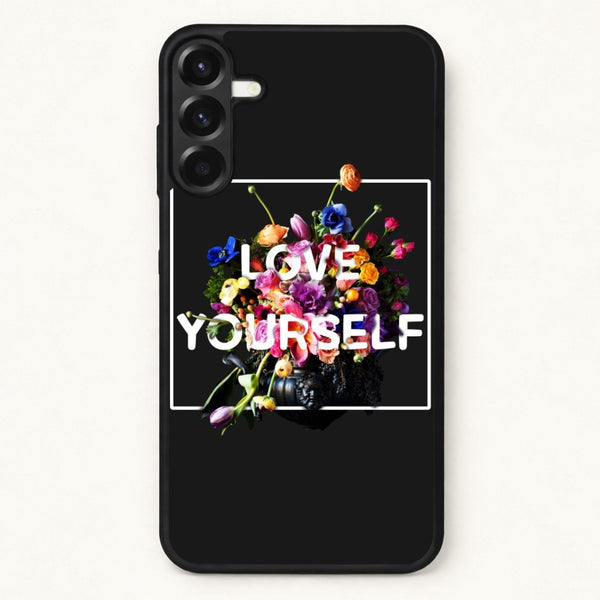 Floral Love Yourself - K Pop Phone Case for Galaxy A37