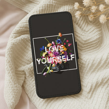 Floral Love Yourself - K Pop Wallet Phone Case