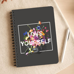 Floral Love Yourself - K Pop Notepad