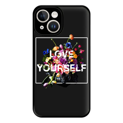 Floral Love Yourself - K Pop Phone Case for iPhone 14