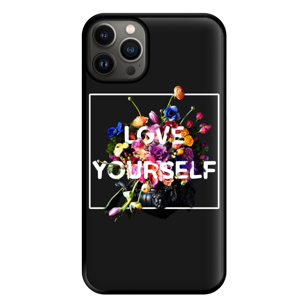 Floral Love Yourself - K Pop Phone Case for iPhone 13