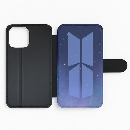 BTS Blue Night - K Pop Flip Phone Case