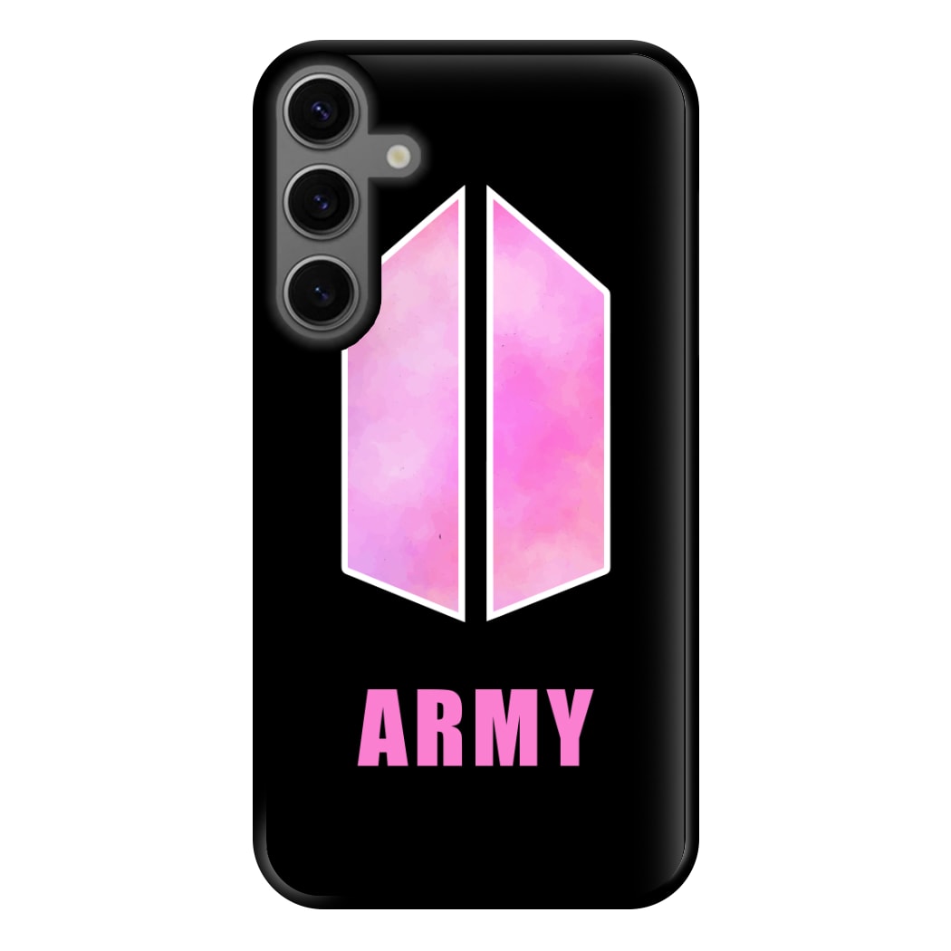 BTS Army Pink - K Pop Phone Case for Galaxy S23FE