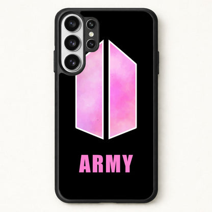 BTS Army Pink - K Pop Phone Case for Galaxy S26 Ultra