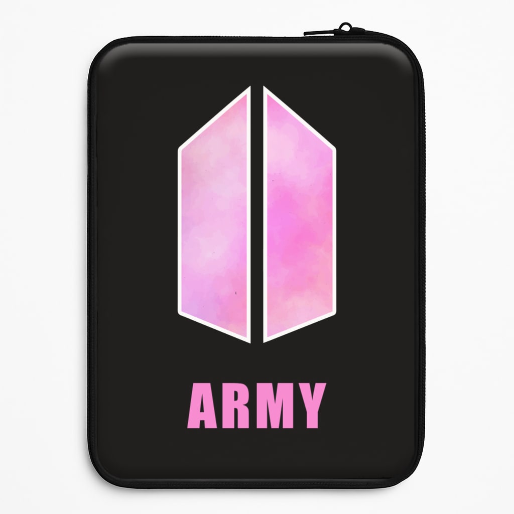 BTS Army Pink - K Pop Laptop Sleeve