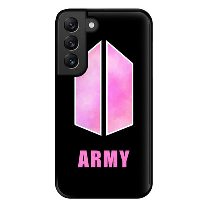 BTS Army Pink - K Pop Phone Case for Galaxy S22 Plus