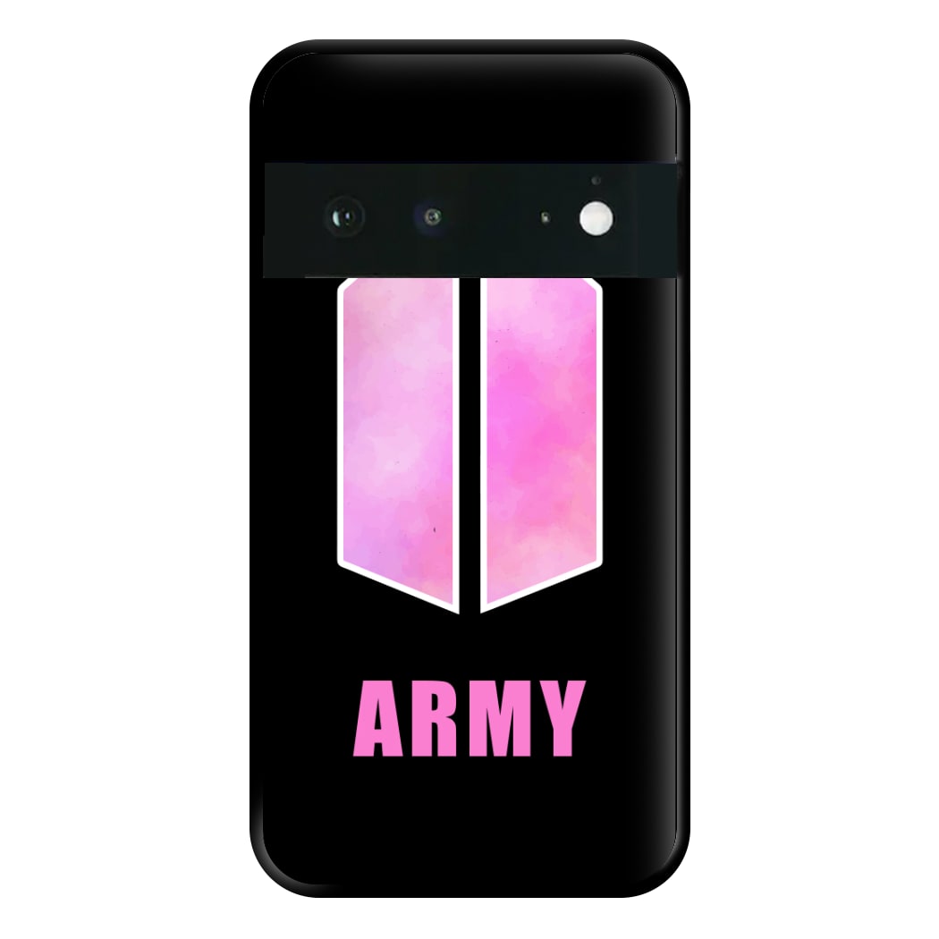 BTS Army Pink - K Pop Phone Case for Google Pixel 6a