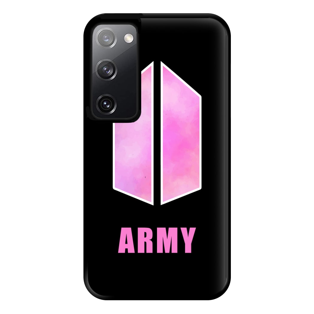 BTS Army Pink - K Pop Phone Case for Galaxy S20