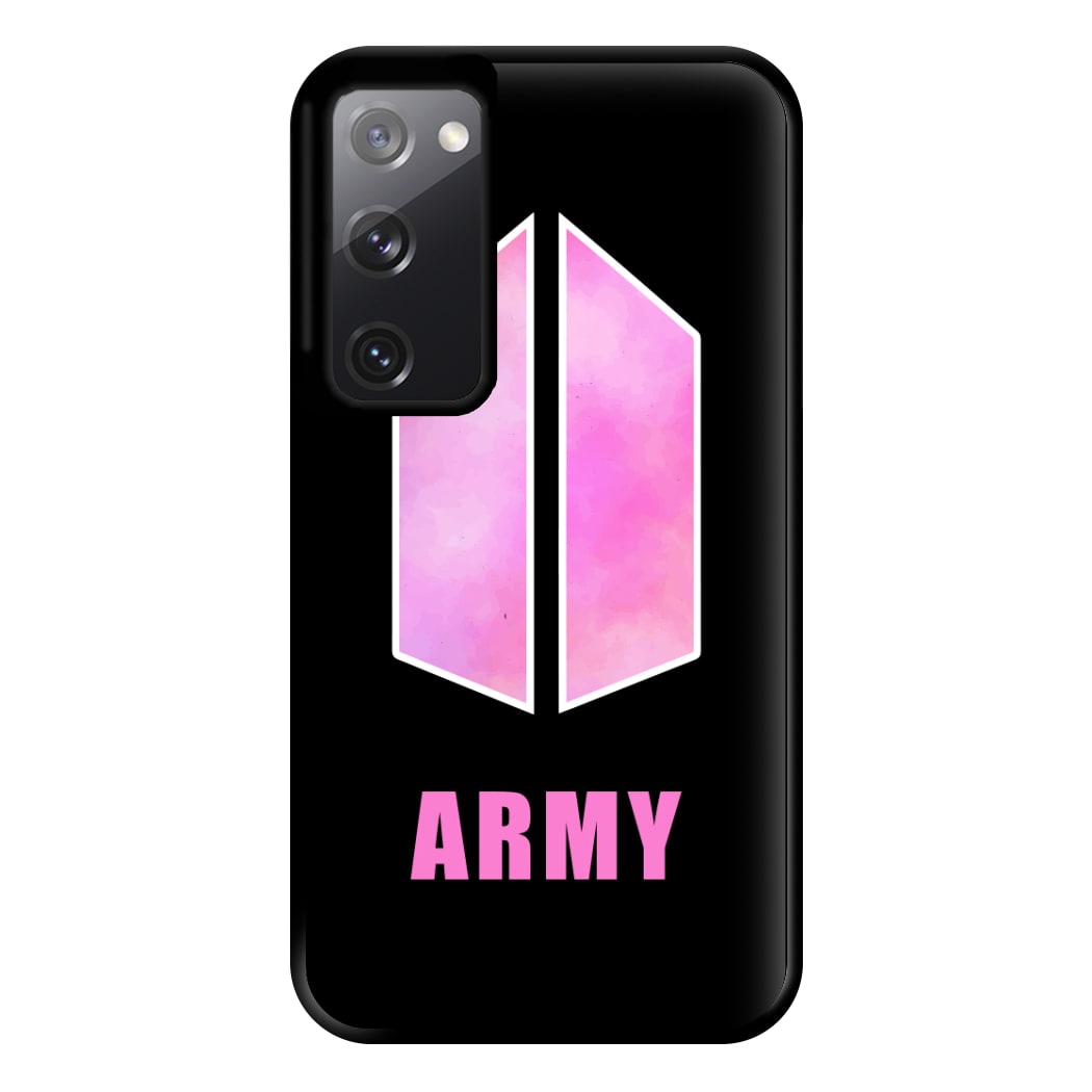 BTS Army Pink - K Pop Phone Case for Galaxy S20FE