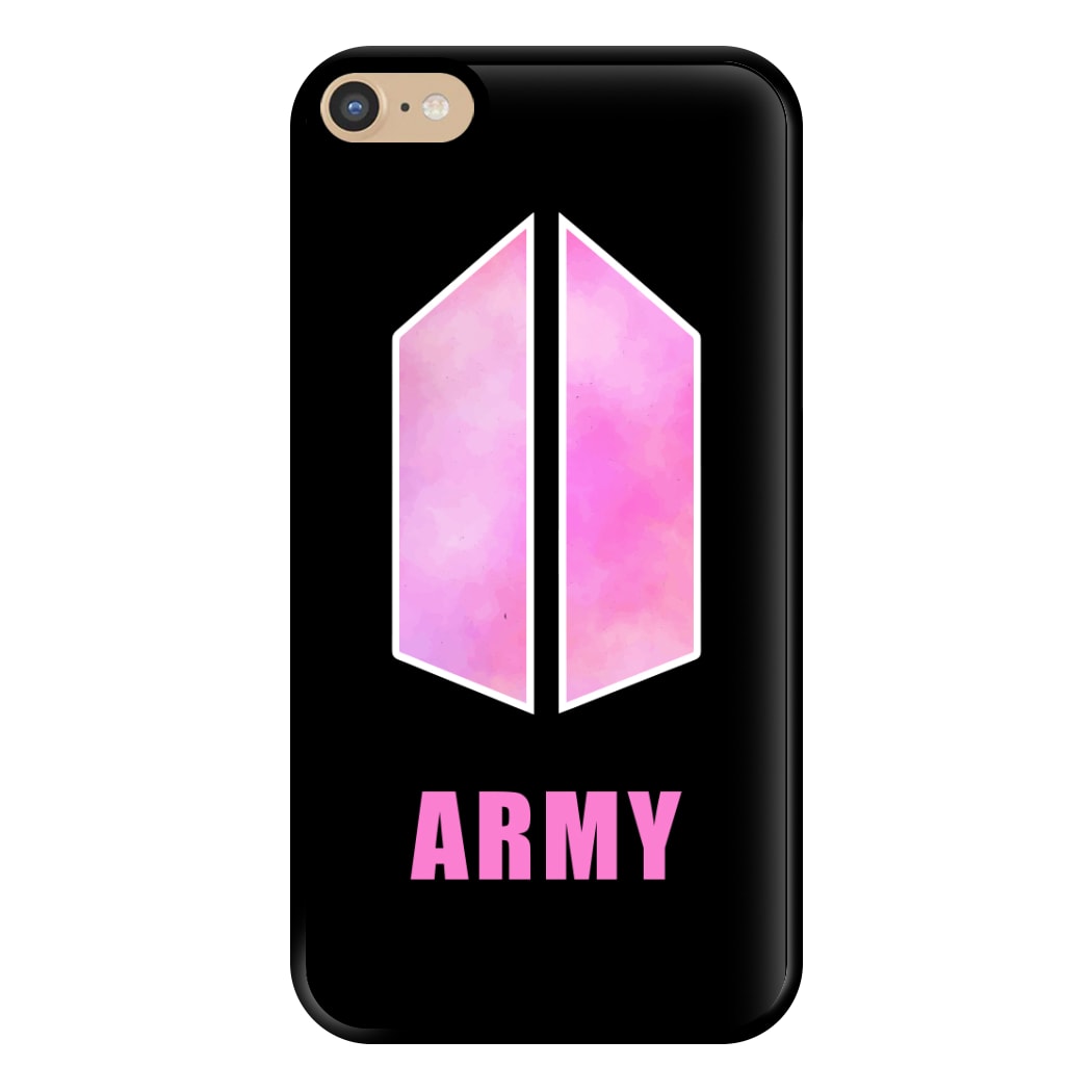 BTS Army Pink - K Pop Phone Case for iPhone 6 Plus / 7 Plus / 8 Plus