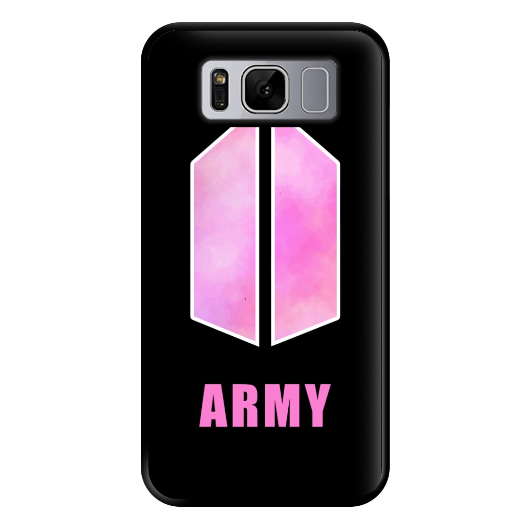 BTS Army Pink - K Pop Phone Case for Galaxy S8 Plus