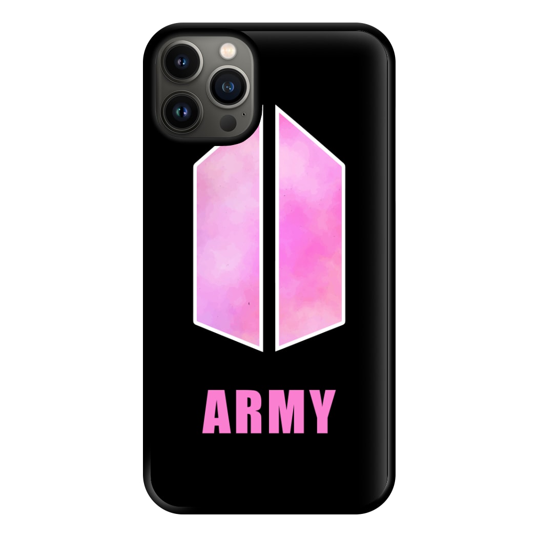 BTS Army Pink - K Pop Phone Case for iPhone 13