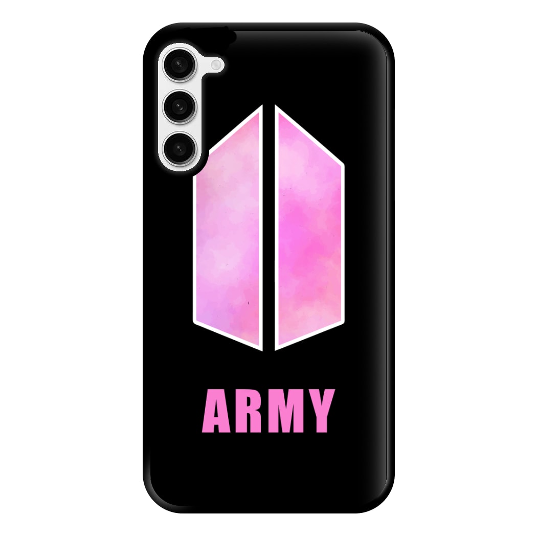 BTS Army Pink - K Pop Phone Case for Galaxy S23 Plus