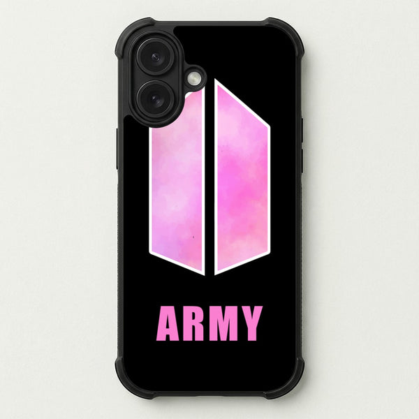 BTS Army Pink - K Pop Phone Case — Bumper case
