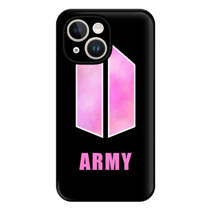 BTS Army Pink - K Pop Phone Case for iPhone 14 Plus