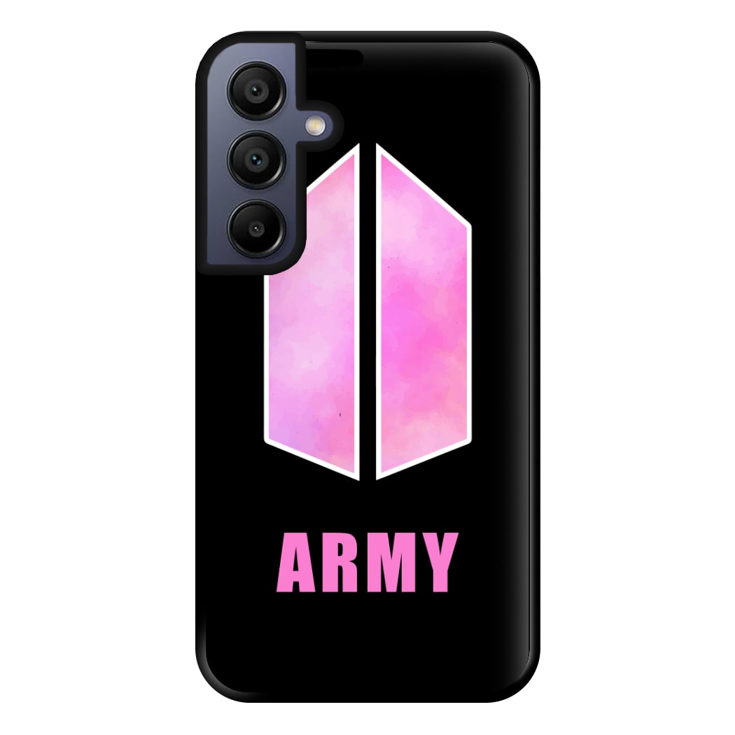 BTS Army Pink - K Pop Phone Case for Galaxy A15