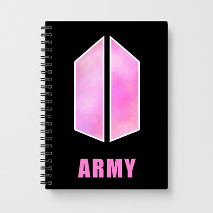 BTS Army Pink  - BTS Notebook